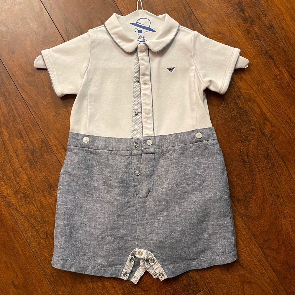 Armani short romper